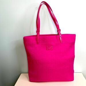 Michael Kors Hot Pink Jet Set Neoprene Tote Bag